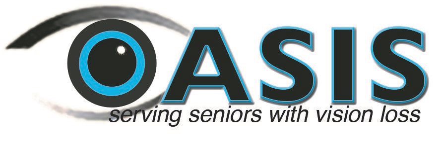 OASIS Serving Seniors with vision loss eye logo