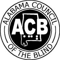 Alabama Council of the Blind logo